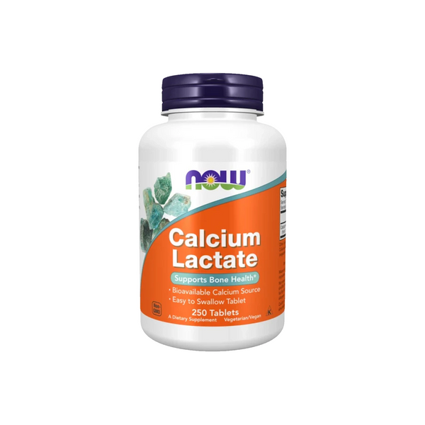 NOW Foods - Calcium Lactate - 250 tablets