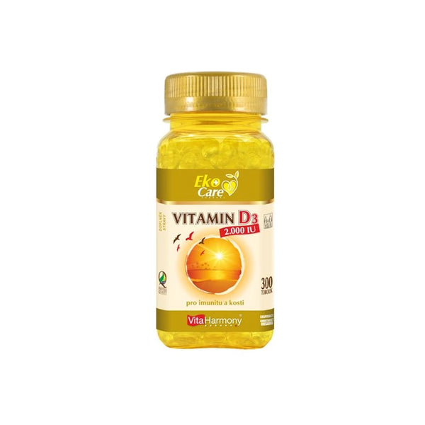 Vitamin D3 2.000 m.j. (50 µg) (300 tob.) Eko