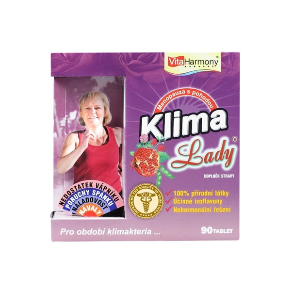 VITAHARMONY KlimaLady pre obdobie klimaktéria 90 tabliet