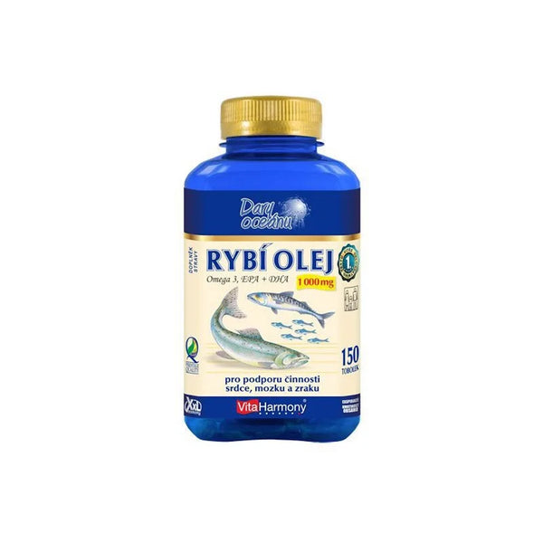 XXL Rybí olej (Omega 3) 1.000 mg (150 cps.)