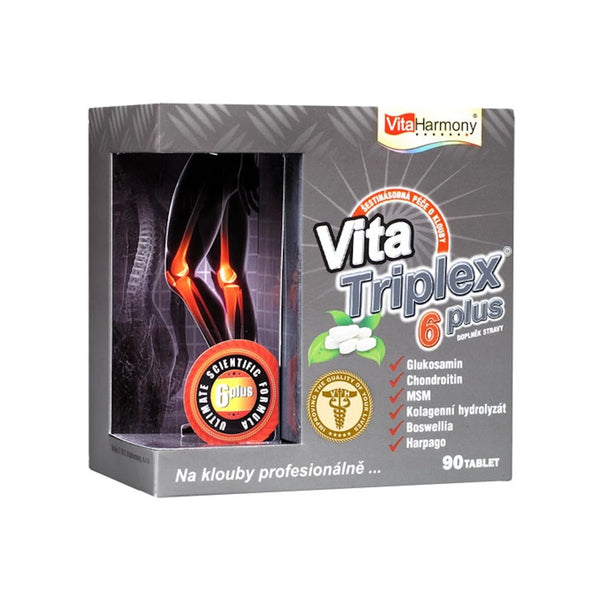 VitaTriplex® - 90 tbl.- Trojnásobná ochrana kĺbov MSM (Glukosamin, Chondroitin, MSM)