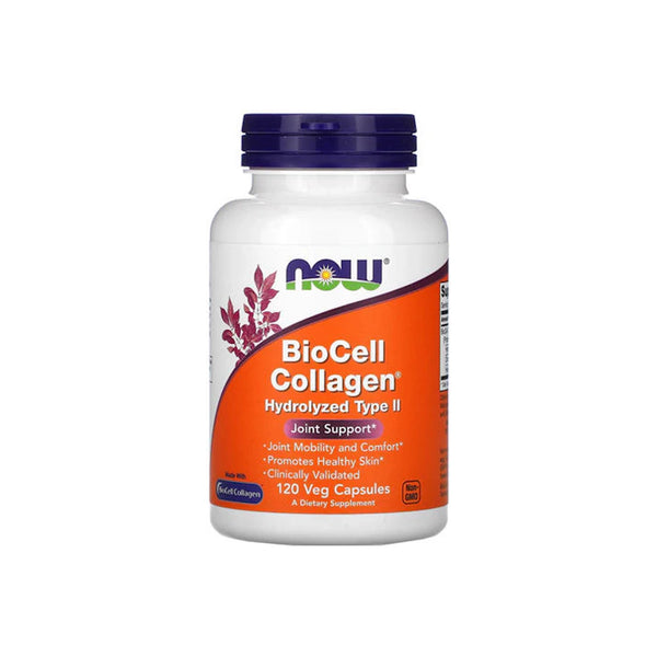 NOW Foods - BioCell Collagen Hydrolyzed Type II - 120 caps