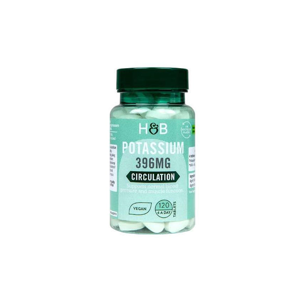 Holland & Barrett - Potassium, 396mg - 120 vegan tabs