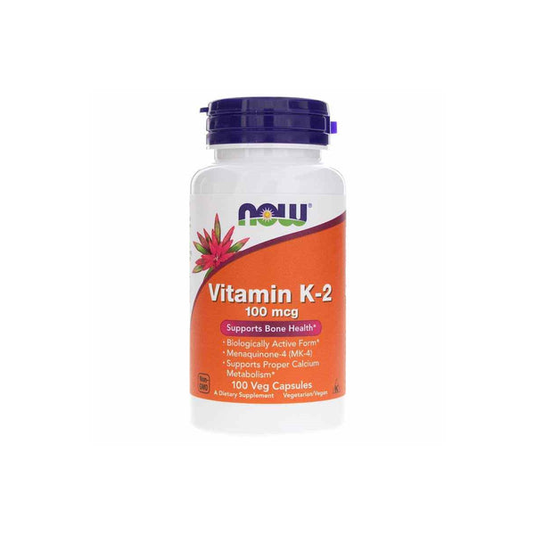 NOW Foods - Vitamin K-2, 100mcg - 100 vcaps